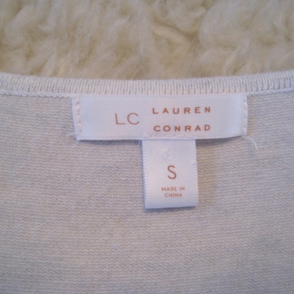 LC LAUREN CONRAD Cold Shoulder Top - Picture 5 of 6